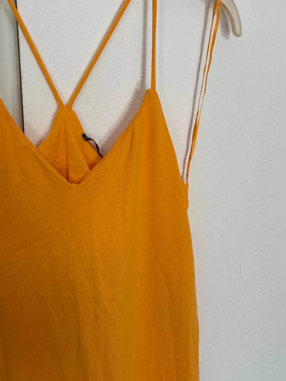 Vestido longo laranja Zara tamanho S – photo 2